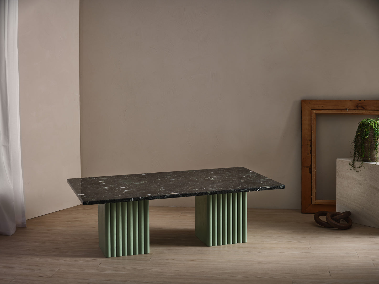 
                  
                    Anta coffee table with terrazzo top
                  
                