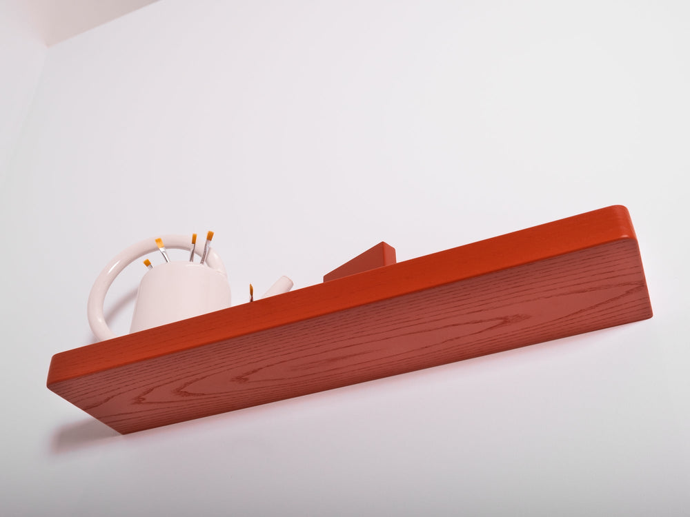 
                  
                    Special edition lacquered T1D floating wall shelf with concealed support - DEMO
                  
                